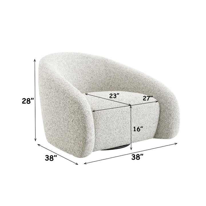 ACME Furniture Zoey Accent Chair with Swivel  AC03813