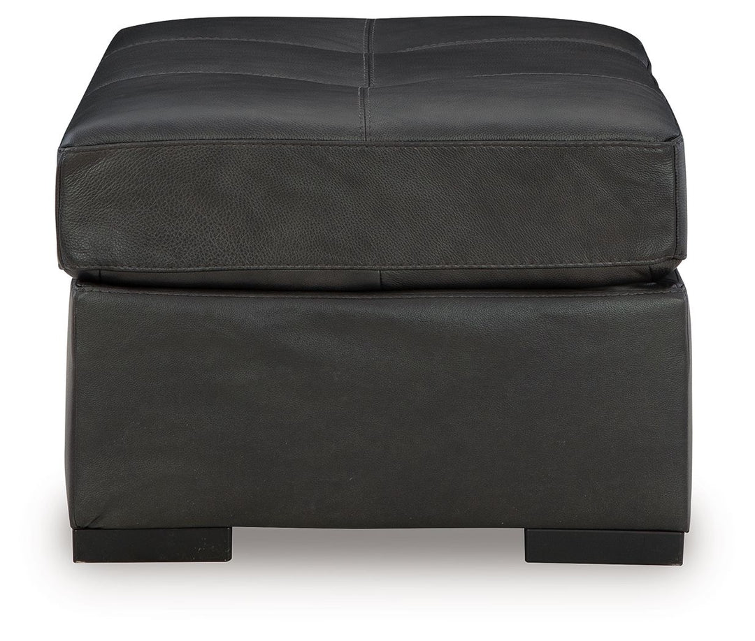 Brindley Pier - Oversized Accent Ottoman - Fog