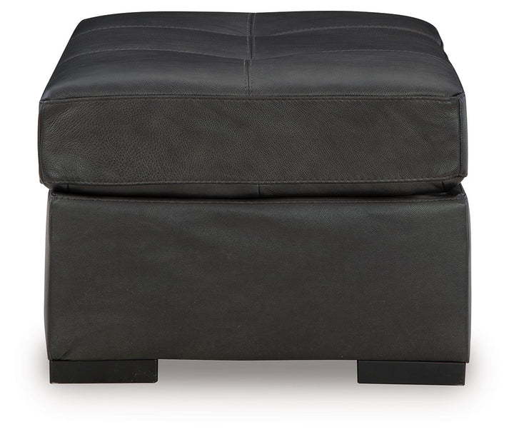 Brindley Pier - Oversized Accent Ottoman - Fog