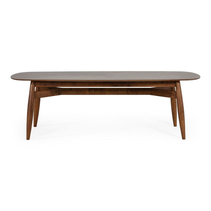 Ackley - Modern Walnut Rectangular Dining Table