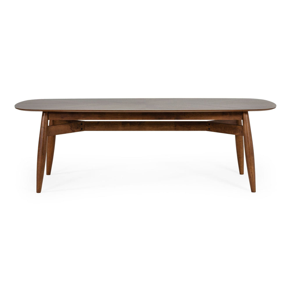 Ackley - Modern Walnut Rectangular Dining Table