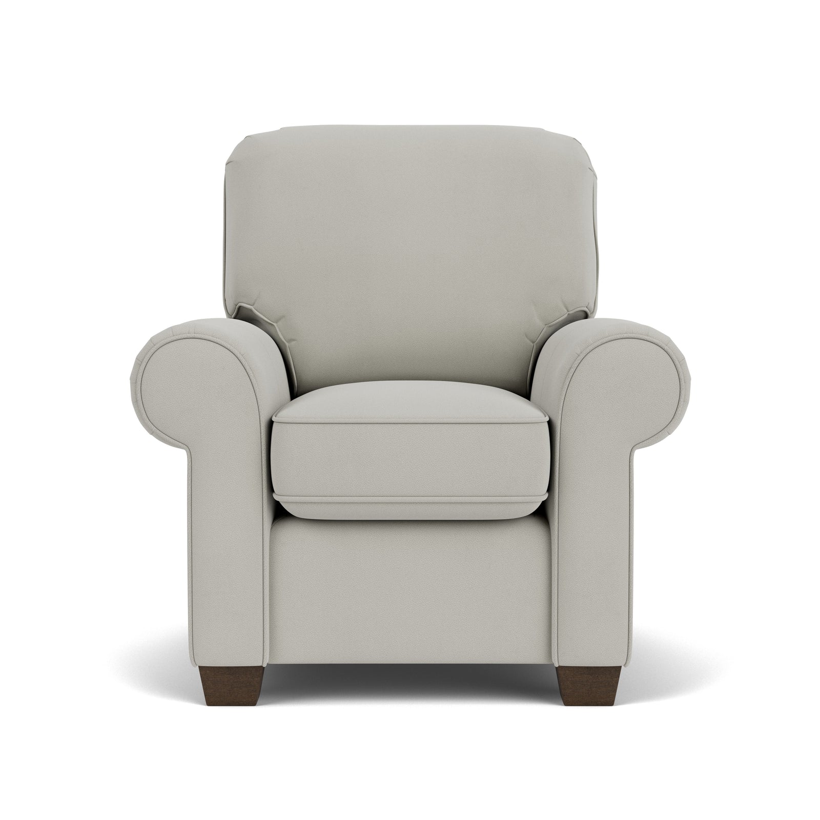 Thornton  HighLeg Recliner  Light Gray