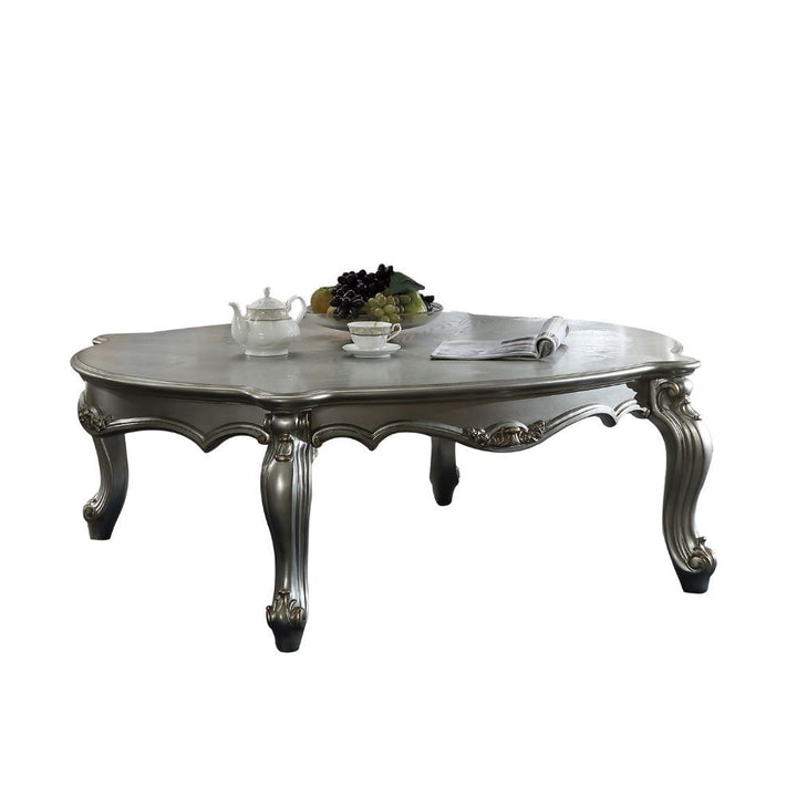 ACME Furniture Picardy Coffee Table Antique Platinum