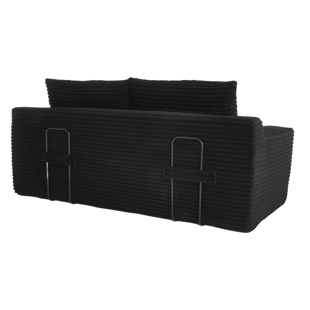 convertible-sofa-sleeper-with-memory-foam-steel-frame-corduroy-fabric
