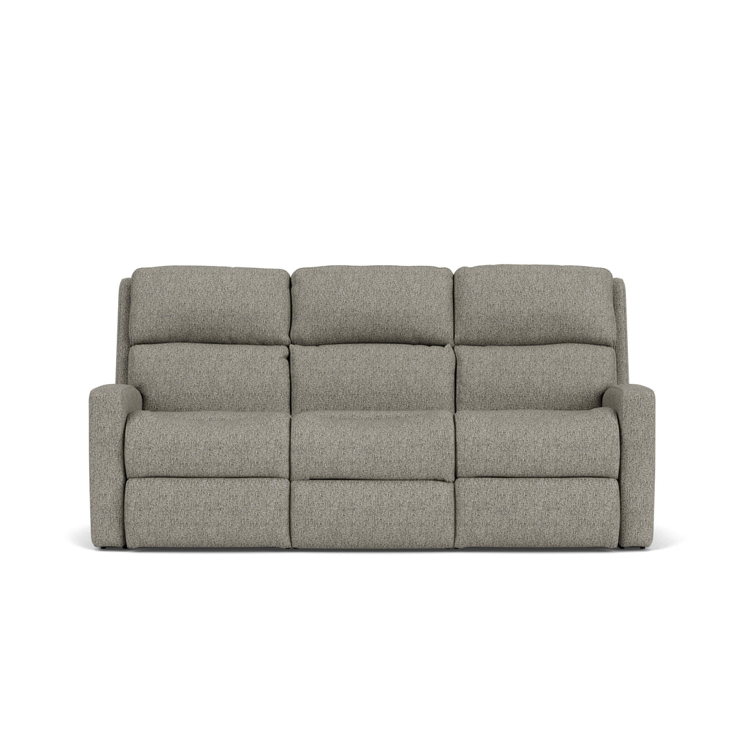 Flexsteel 2900-62H Catalina  Power Reclining Sofa With Power Headrests  Gray