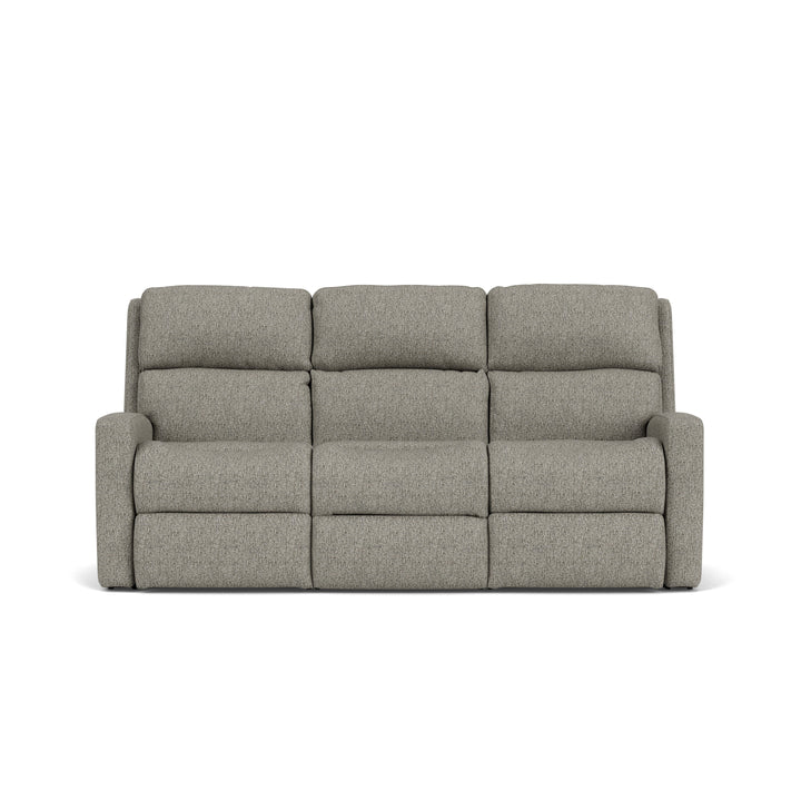 Flexsteel 2900-62H Catalina  Power Reclining Sofa With Power Headrests  Gray