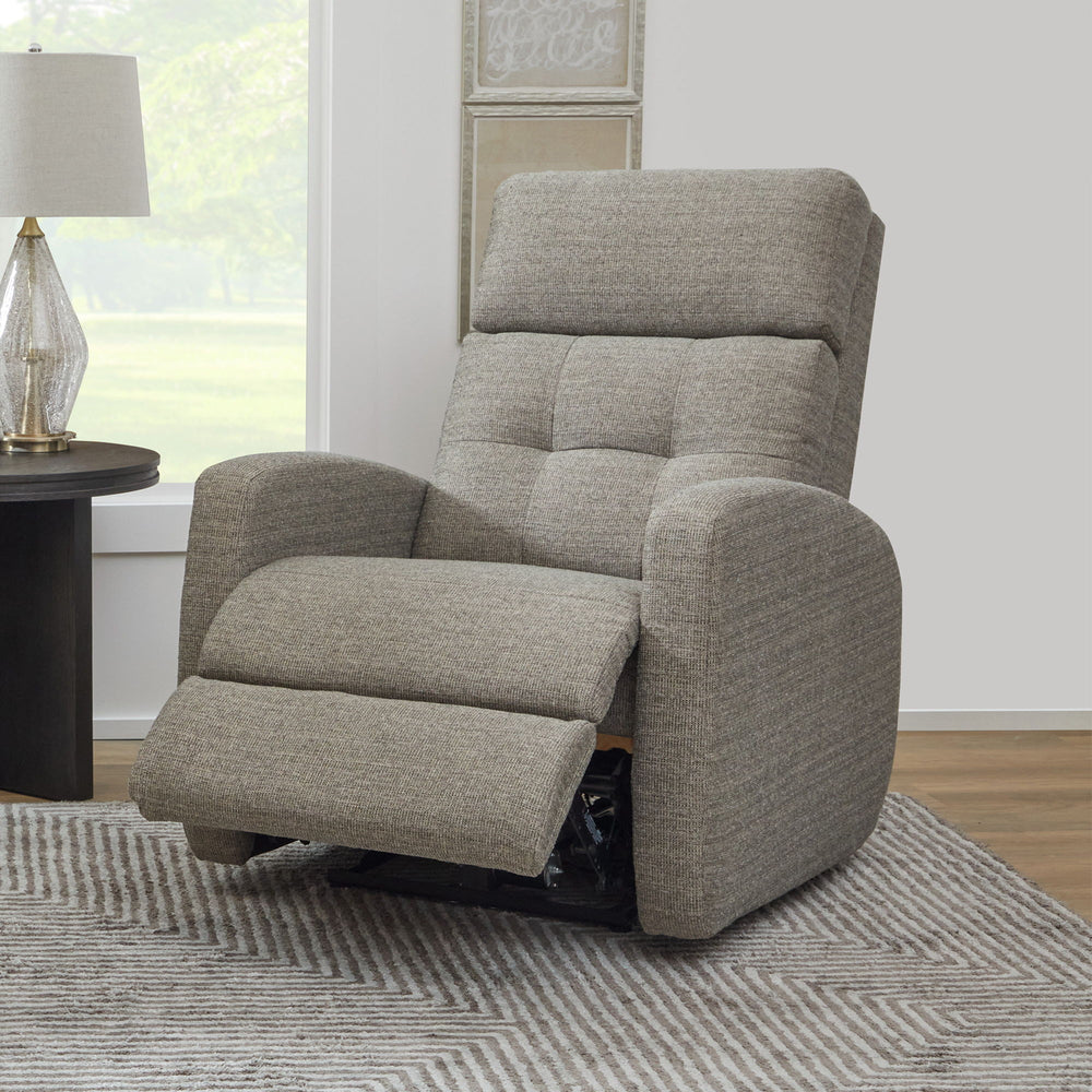 Charlotte Power Recliner With Power Headrest & Lumbar Gray