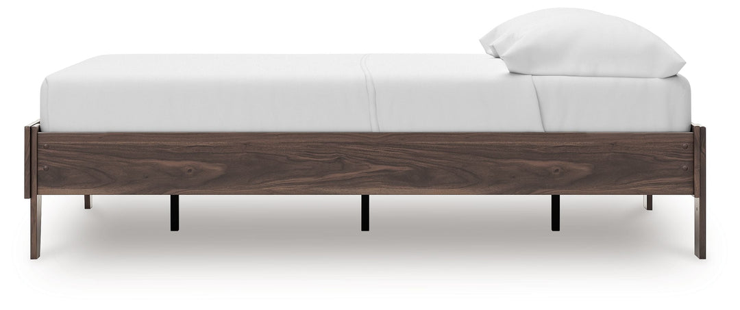 Calverson - Full Platform Bed - Mocha