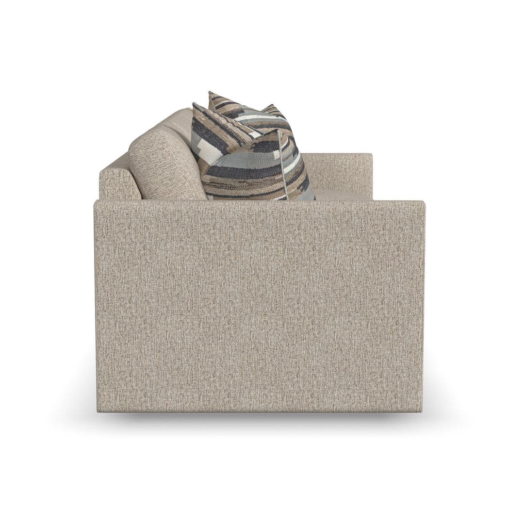 Flexsteel 5512-31 Sky  Sofa  Light Gray