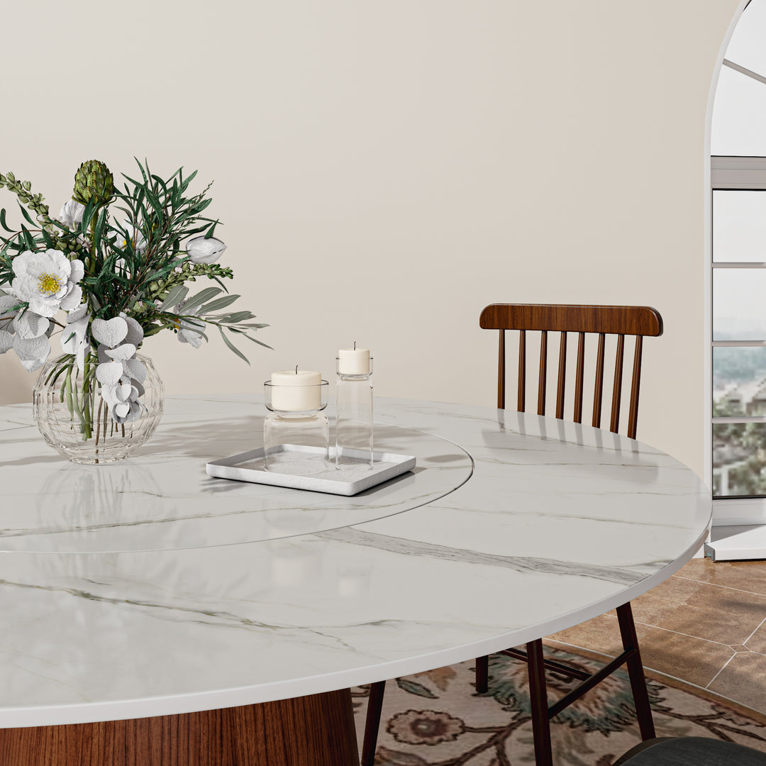 white-grey-modern-round-kitchen-table-lazy-susan