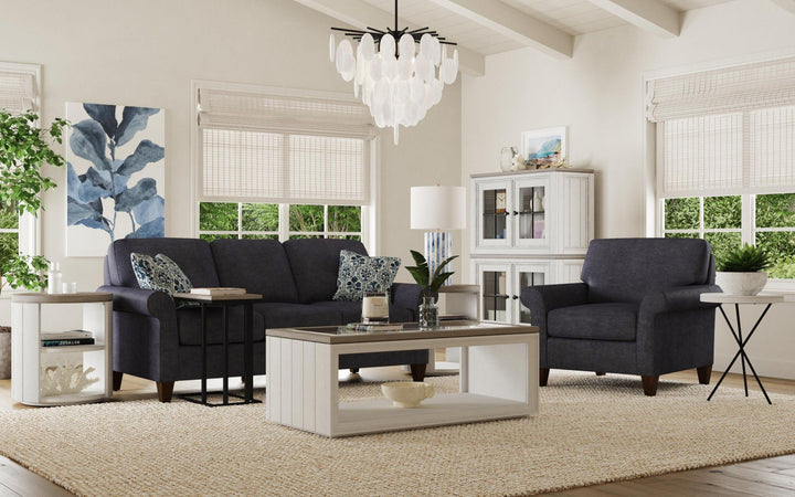 Melody Rectangular Coffee Table with Casters