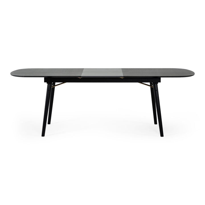 Addax - Modern Black Extendable Dining Table