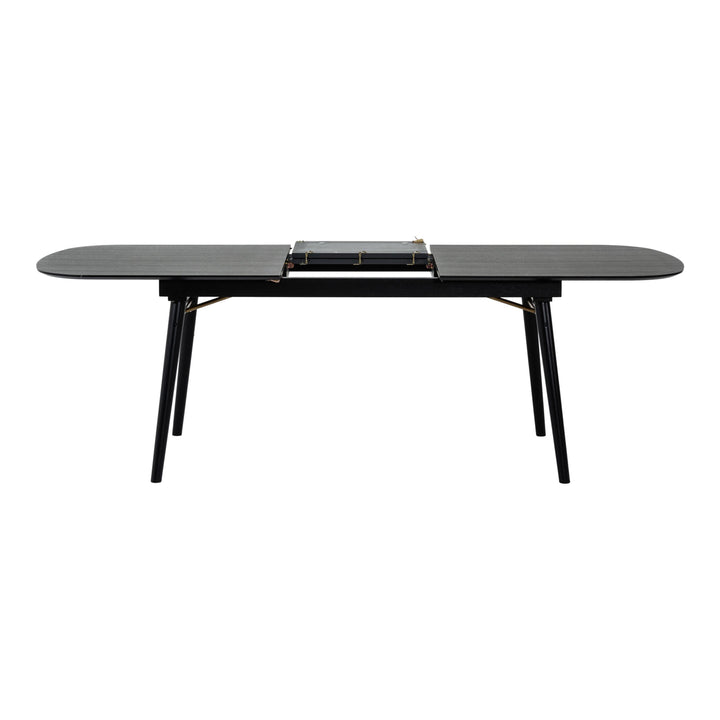 Addax - Modern Black Extendable Dining Table