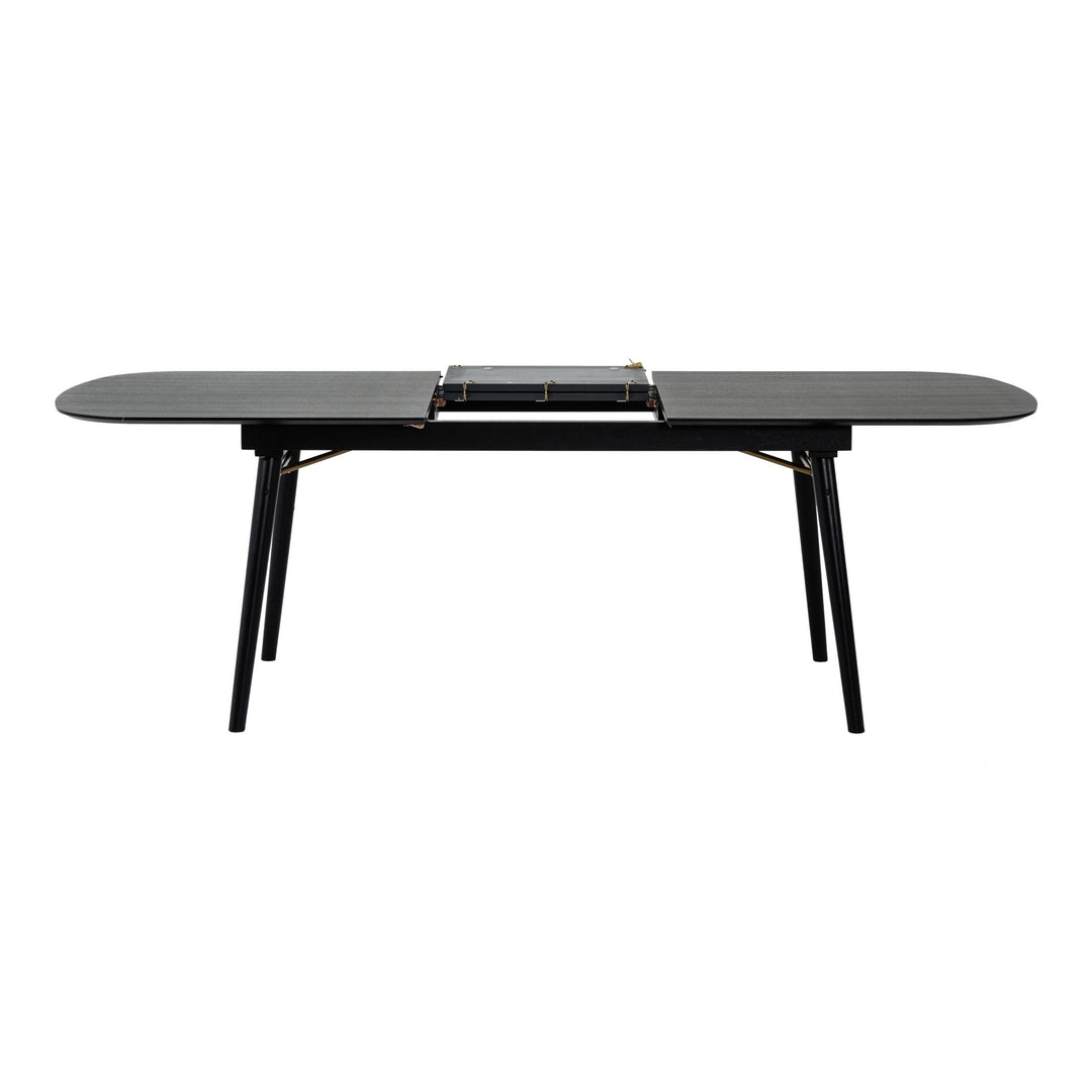 Addax - Modern Black Extendable Dining Table