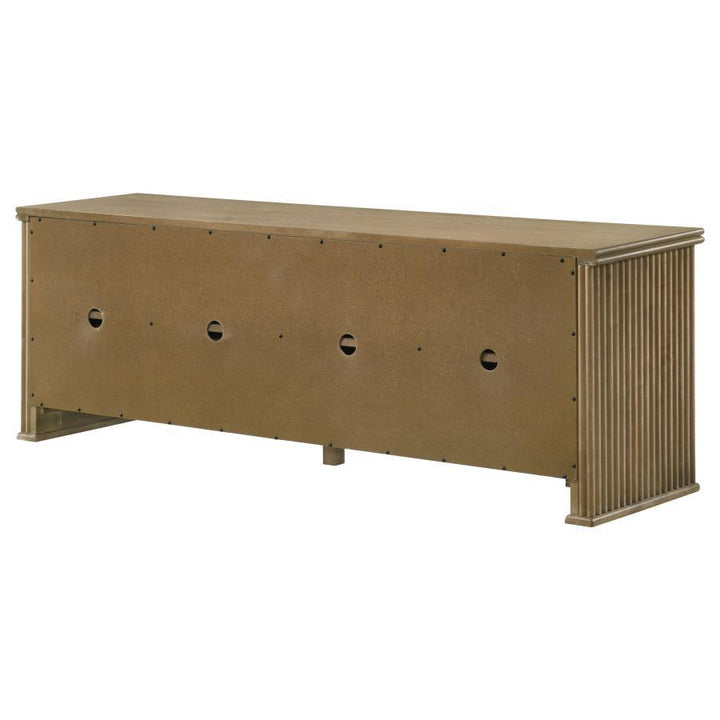 Adina - 70" TV Stand Media Console - Distressed Light Brown TV Stand modern furniture Contempo Furniture