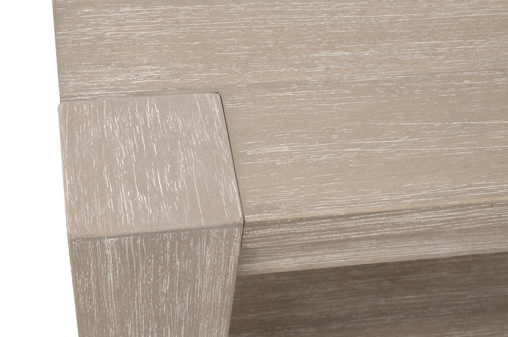 Adler End Table Natural Gray Acacia End Table modern furniture Contempo Furniture
