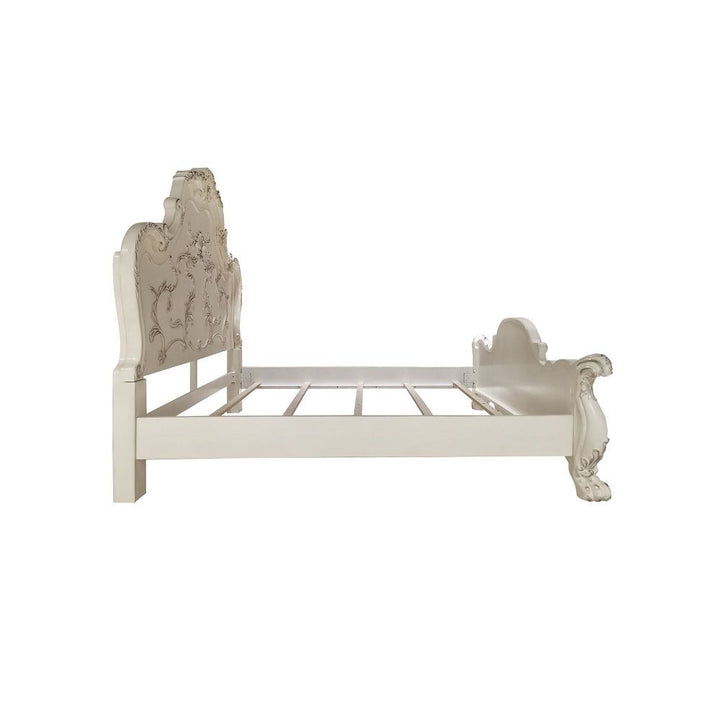 Dresden - Queen Bed - Bone White