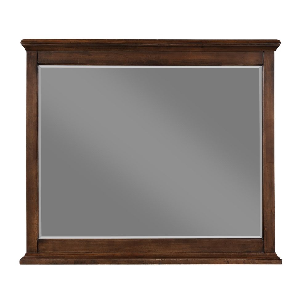 Franklin - 4 Piece Full Bed Set - Brushed Walnut