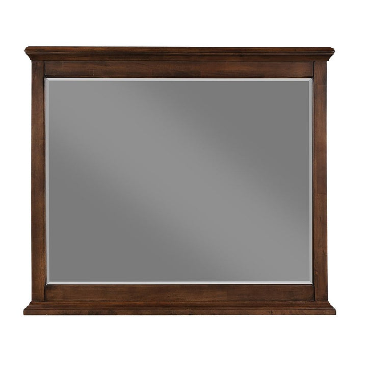 Franklin - 4 Piece Full Bed Set - Brushed Walnut