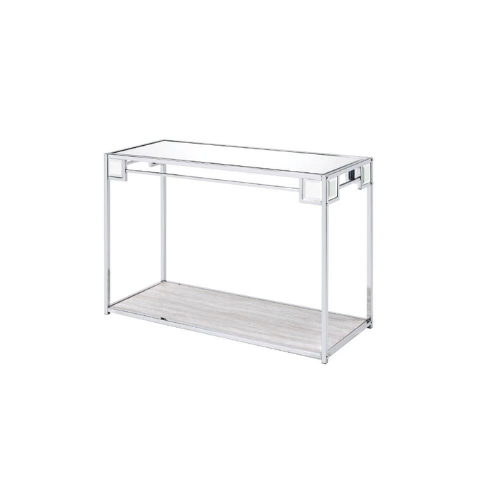Asbury - Console Table - Mirrored & Chrome