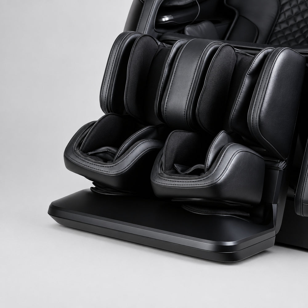 Osaki Aeris 4D Duo Massage Chair - ankle stretching
