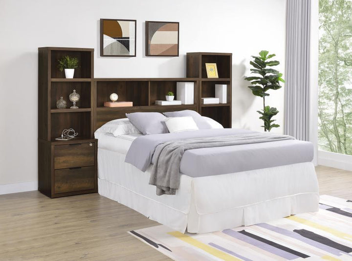 Coaster Furniture Westpark - 3 Piece Full Bedroom Set Bookcase Headboard - Pine