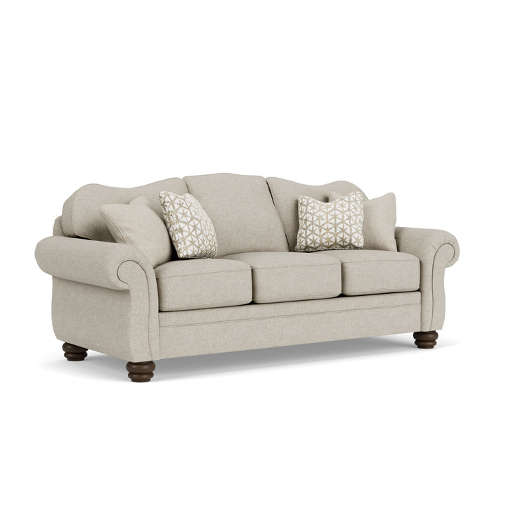 Flexsteel 8646-31 Bexley  Fabric Sofa  Beige