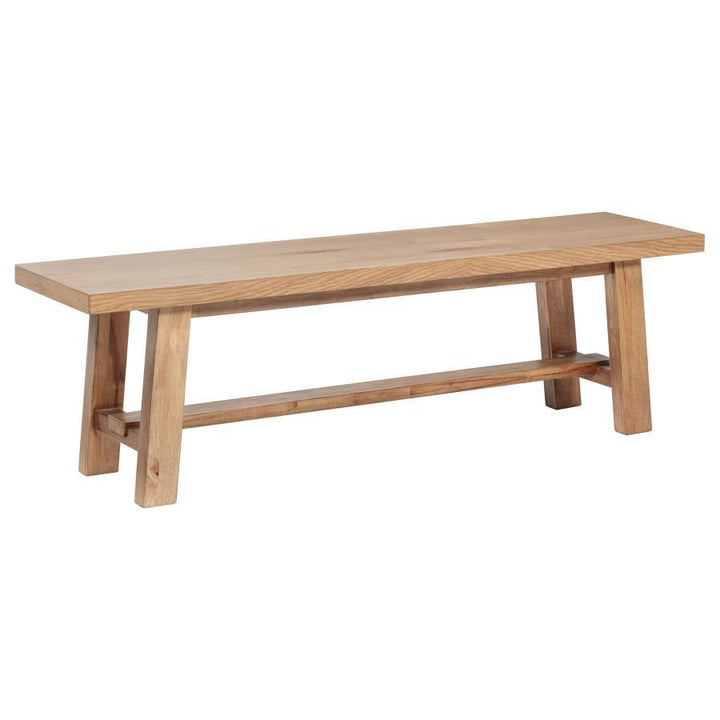 Coaster Furniture Middleton - Wood Backless Dining Bench Natural - Brown