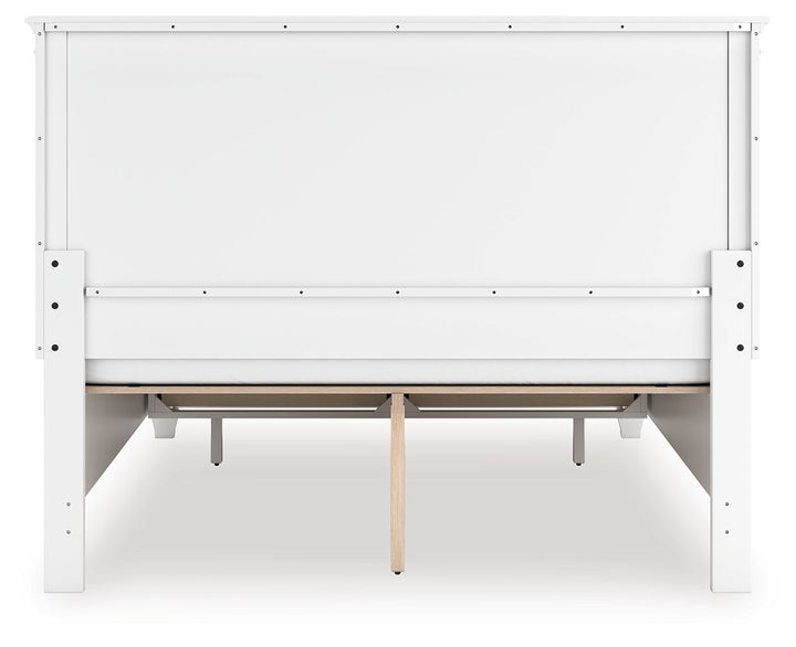 Fortman - Queen Panel Storage Bed - White by Ashley Furniture product image