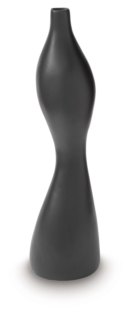 Judsen - Vase - 18" - Black by Ashley Furniture product image