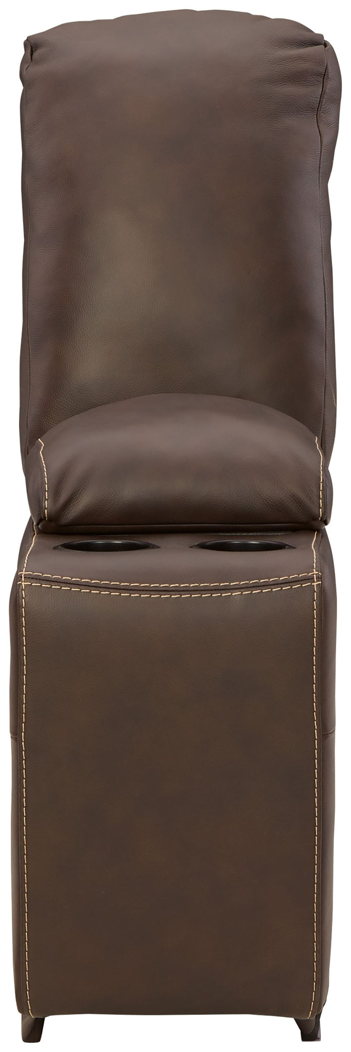 Dunleith - 7-Piece Power Reclining Sectional With LAF And RAF Zero Wall Power Recliners - Chocolate by Ashley Furniture product image