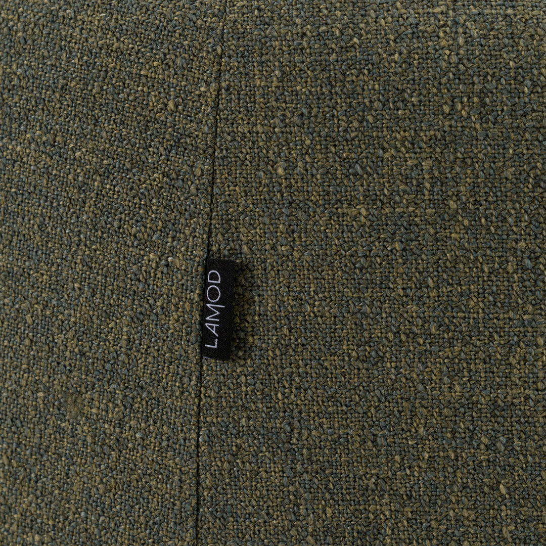 Agatha - Modern Hemp Fabric Swivel Accent Chair