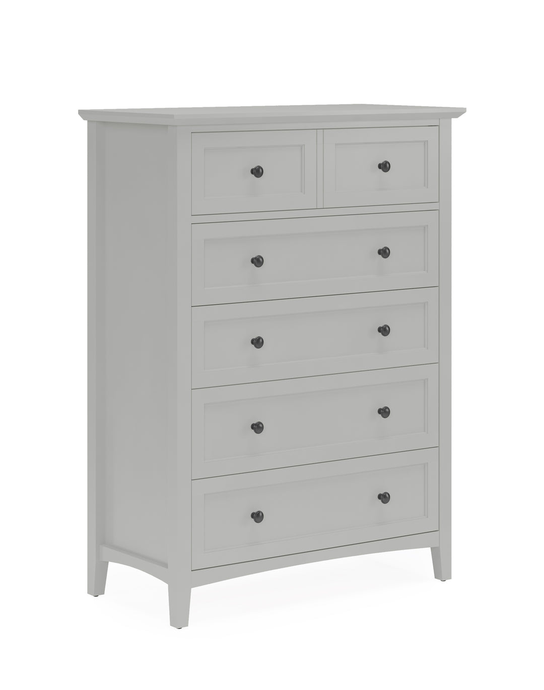 Modus Furniture Pnkg84A Grace Five Drawer Chest In Elephant Gray 2024