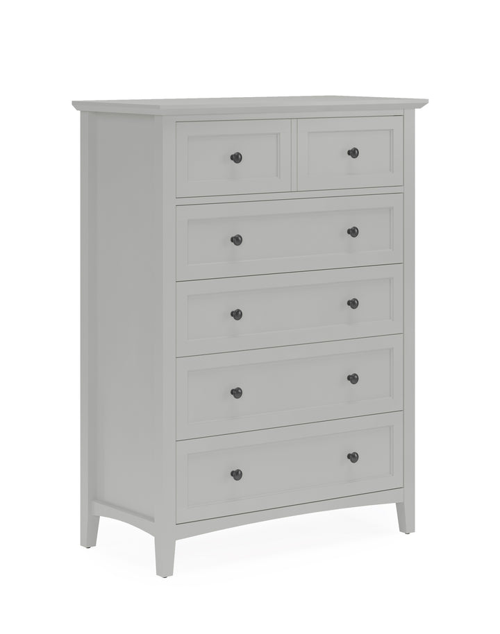 Modus Furniture Pnkg84A Grace Five Drawer Chest In Elephant Gray 2024