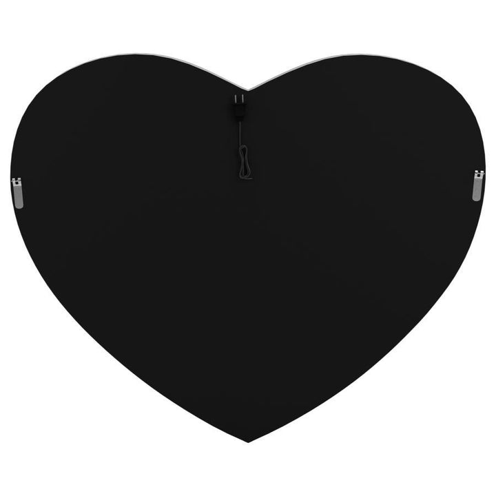 Aiko - Heart Shaped LED Light Wall Mirror - Silver Wall Mirror modern furniture Contempo Furniture