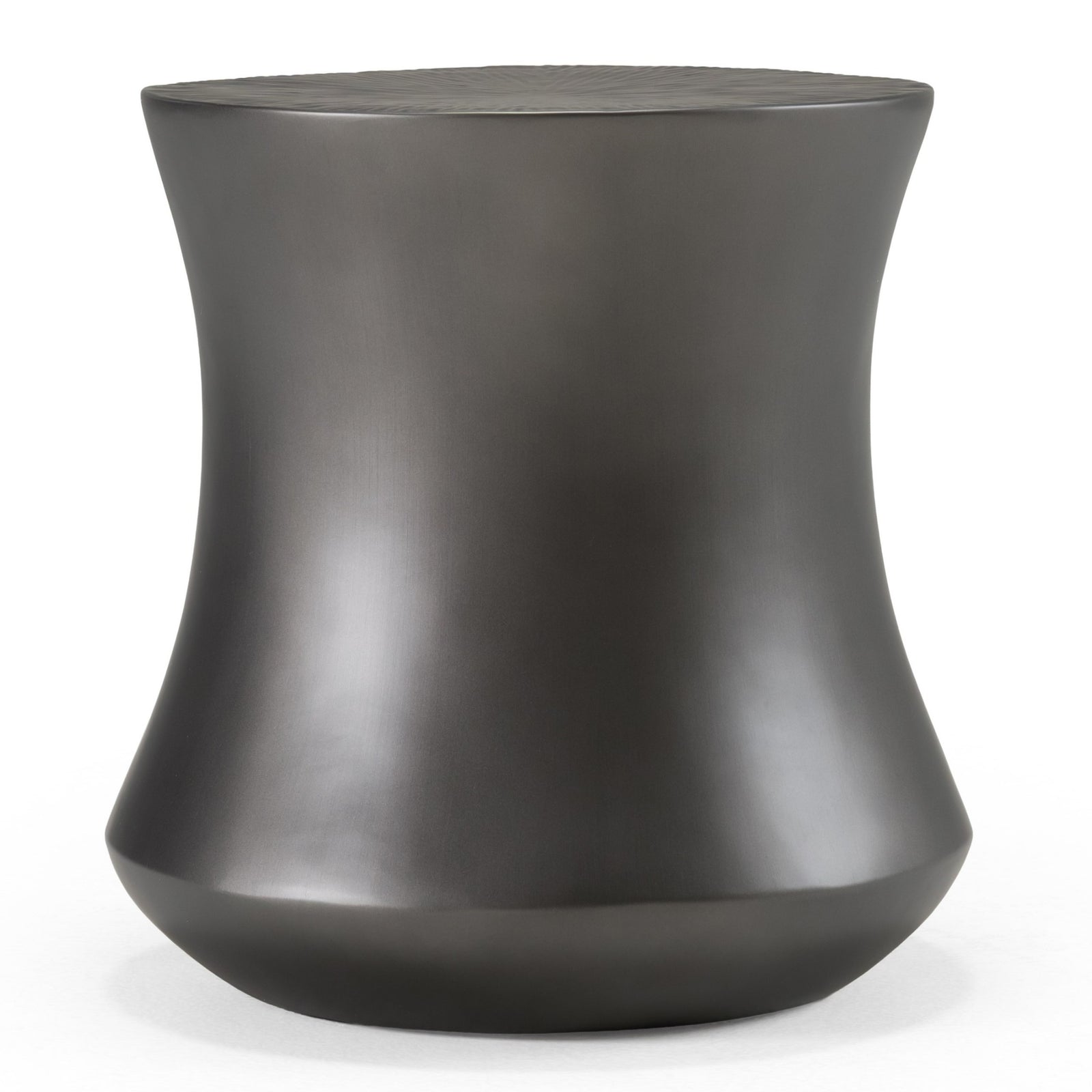 Airdrie - Modern Antique Grey End Table