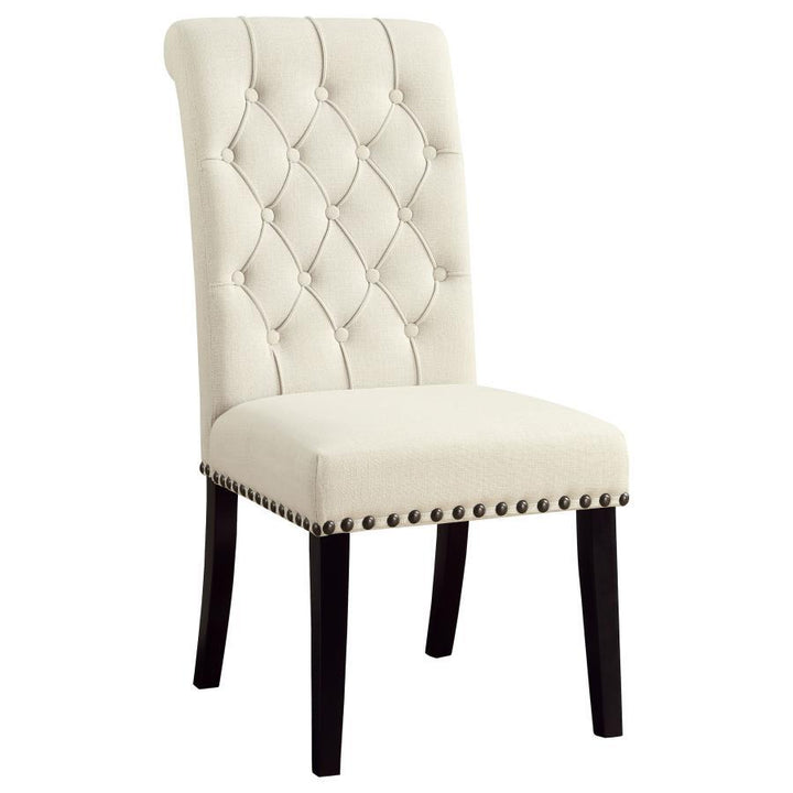 Alana - Fabric Upholstered Dining Side Chair (Set of 2) - Beige Chair Set modern furniture Contempo Furniture