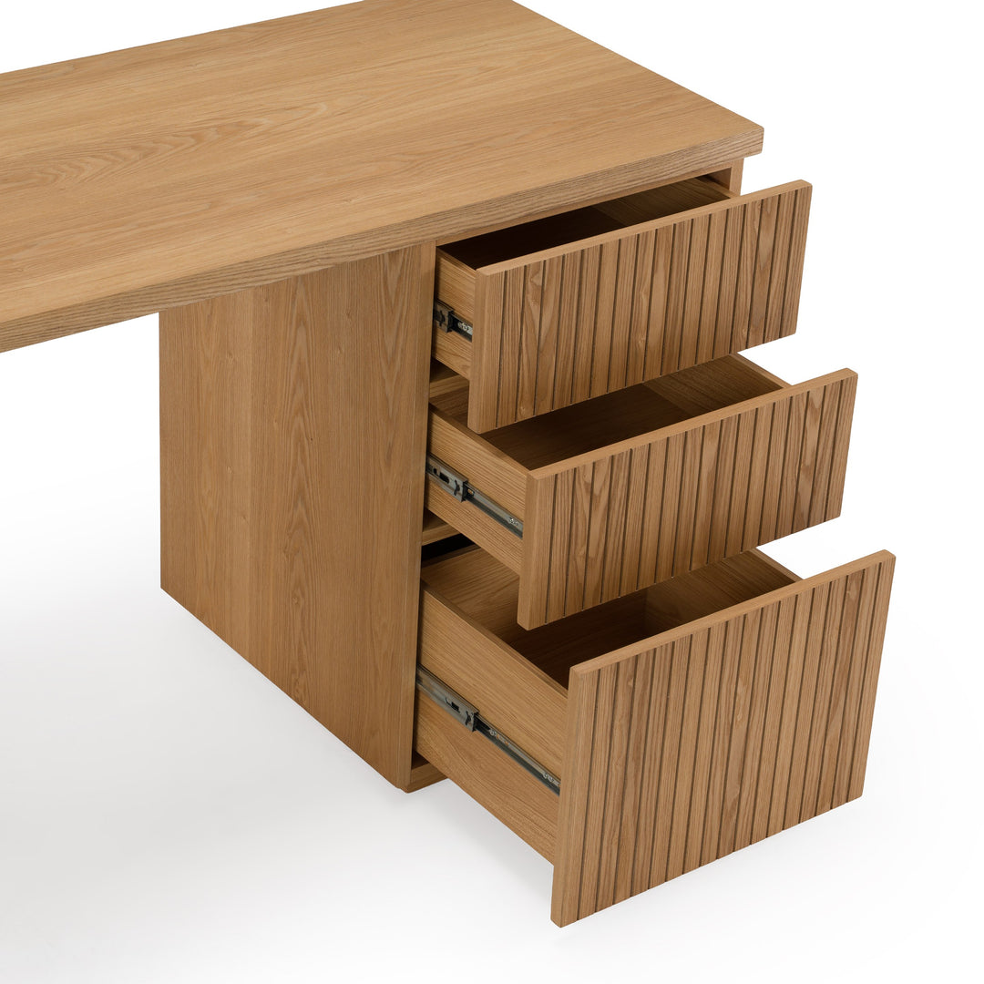 Albrite - Modern Natural Ash Desk