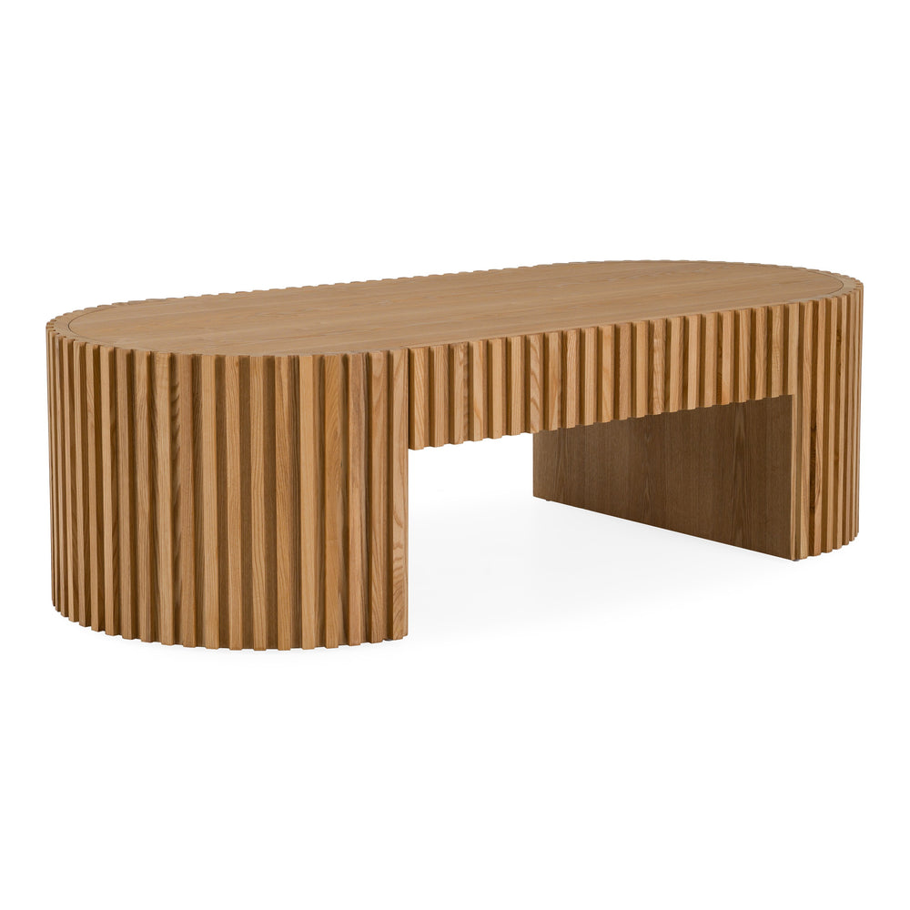 Albrite - Modern Natural Ash Coffee Table - View 2