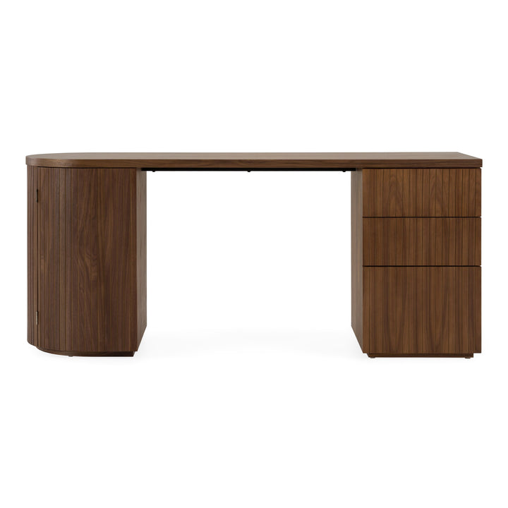 Albrite - Modern Walnut Desk