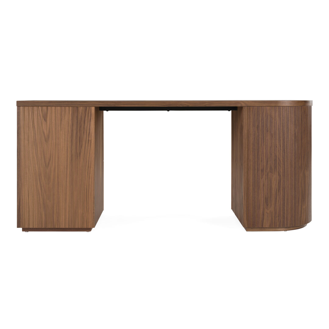Albrite - Modern Walnut Desk