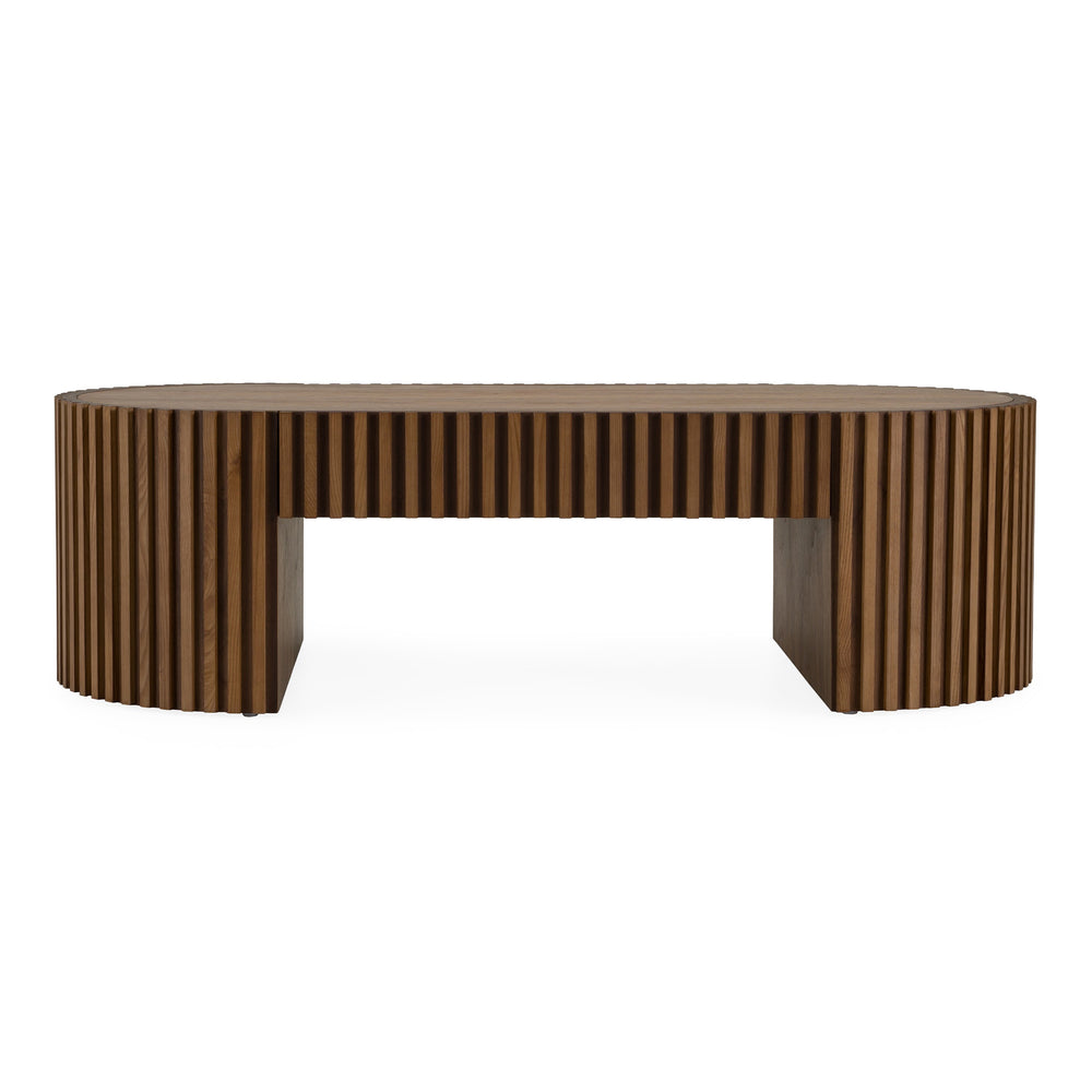 Albrite - Modern Walnut Coffee Table