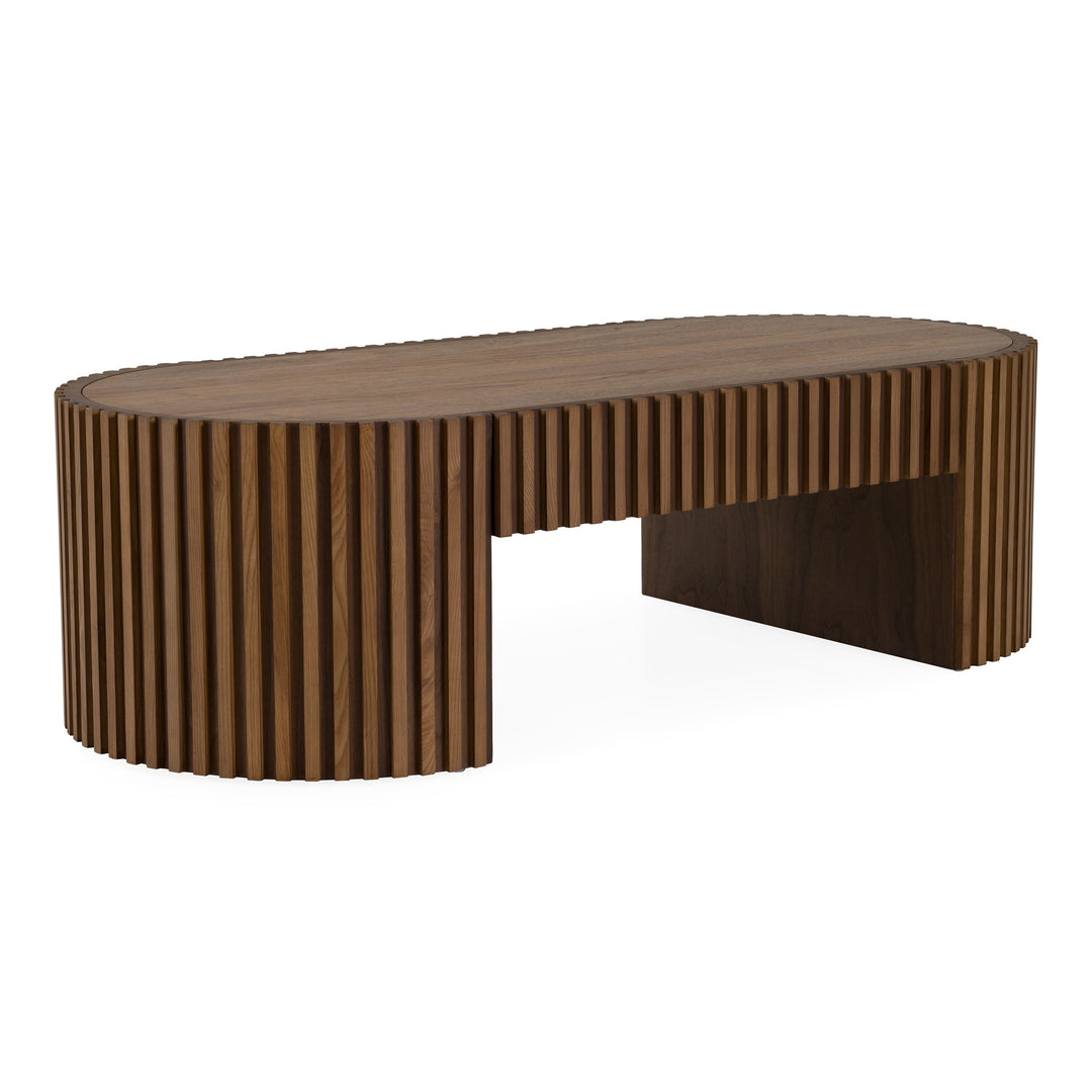 Albrite - Modern Walnut Coffee Table