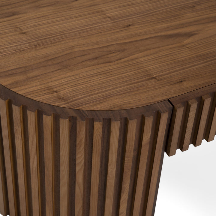 Albrite - Modern Walnut Coffee Table