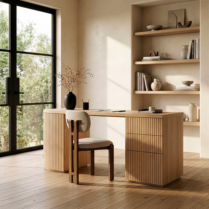 Albrite - Modern Natural Ash Desk