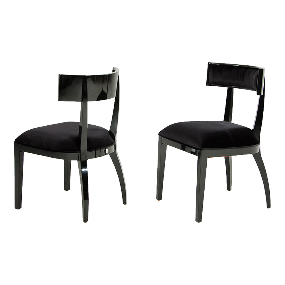 Alek - Modern Black Dining Chair (Set of 2)
