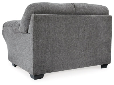 Allmaxx Loveseat - Dark Gray Stationary Loveseat modern furniture Contempo Furniture
