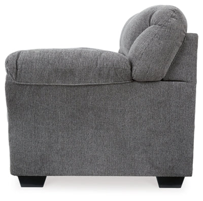 Allmaxx Loveseat - Dark Gray Stationary Loveseat modern furniture Contempo Furniture