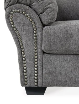 Allmaxx Loveseat - Dark Gray Stationary Loveseat modern furniture Contempo Furniture