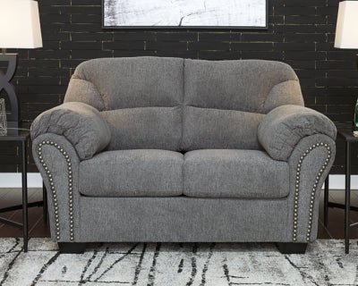 Allmaxx Loveseat - Dark Gray Stationary Loveseat modern furniture Contempo Furniture